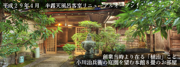京都,旅館,露天風呂付き客室,露天風呂